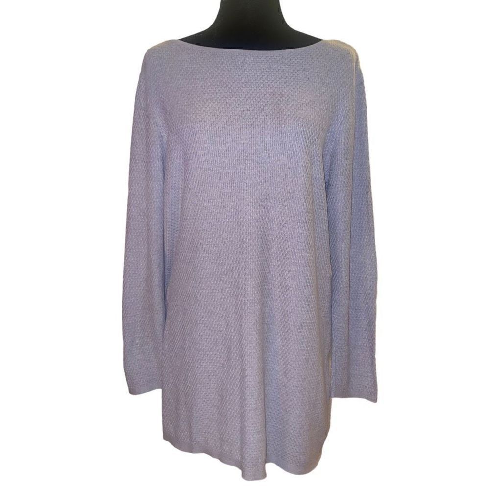 J.‎ Jill Long Sleeve Lightweight Waffle Weave Tunic in Size Medium petite